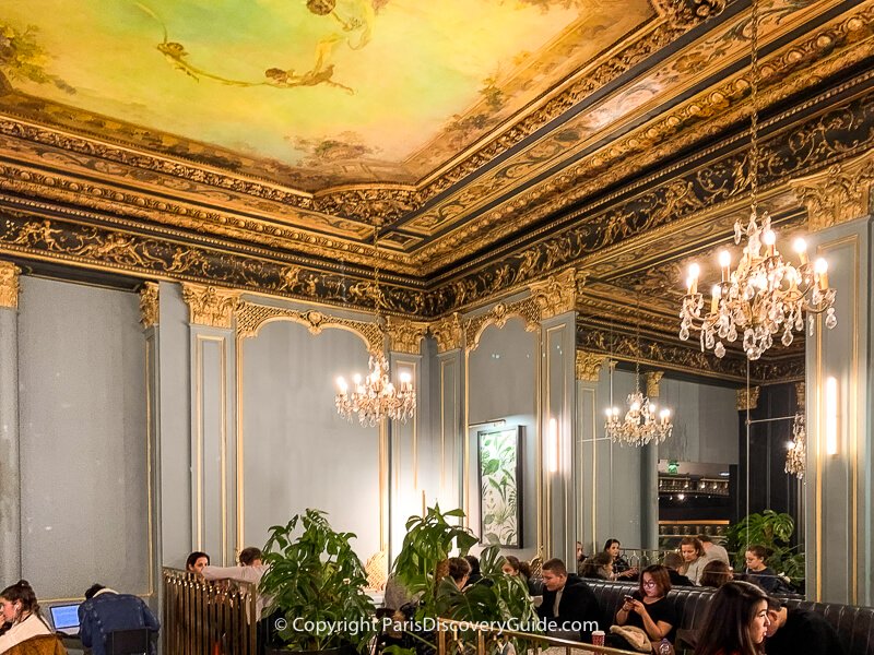 Starbucks on Rue Capucine, 2nd district Paris