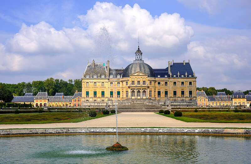 Château Vaux le Vicomte and gardens Château Vaux le Vicomte and gardens