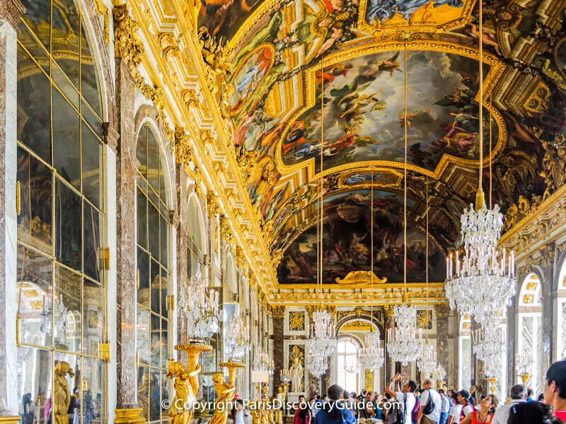 Versaille Palace's Hall of Mirrors Versaille Palace's Hall of Mirrors