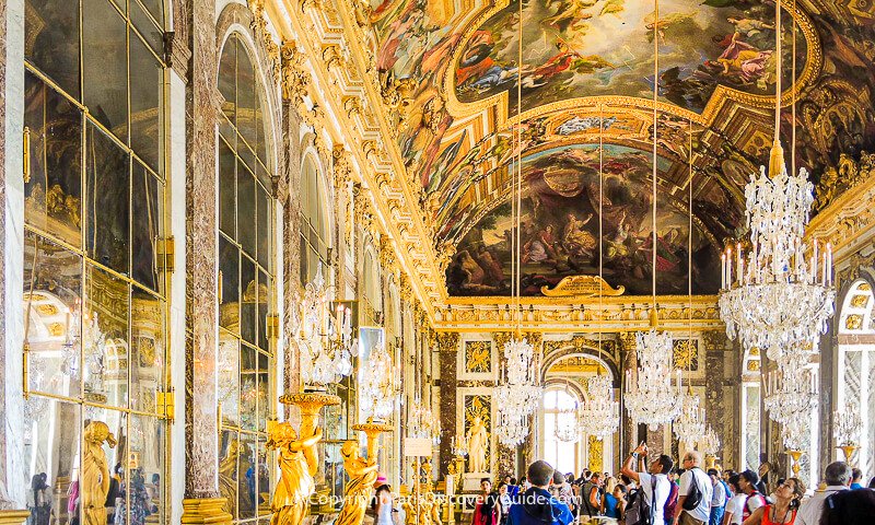 Hall of Mirrors at the Palace of Versailles