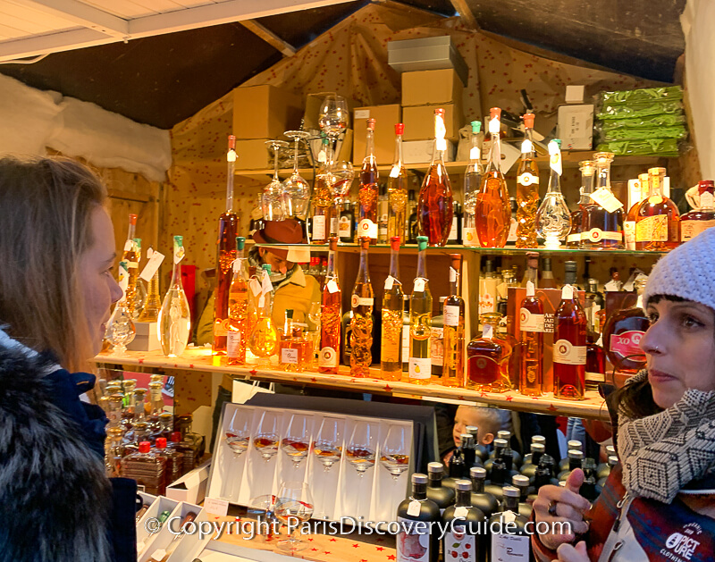 Apple, pear, and other fruit liquors made in Normandy 