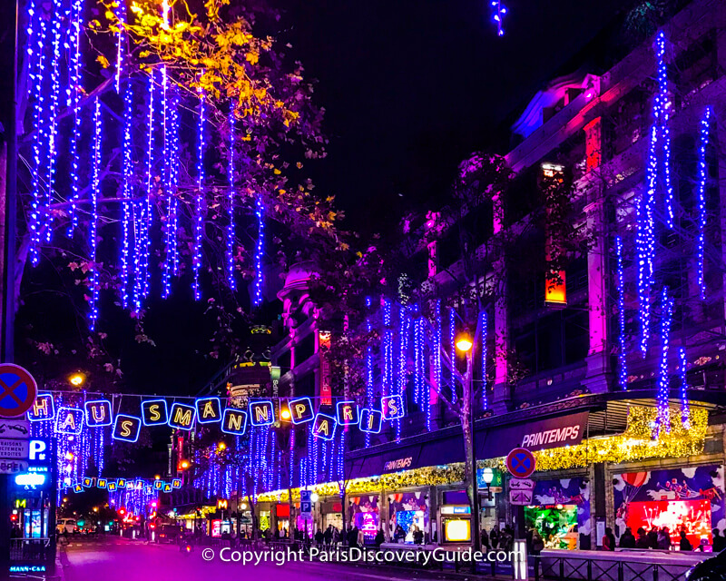Paris Christmas Lights 2019 - 10 Best Locations - Paris Discovery Guide
