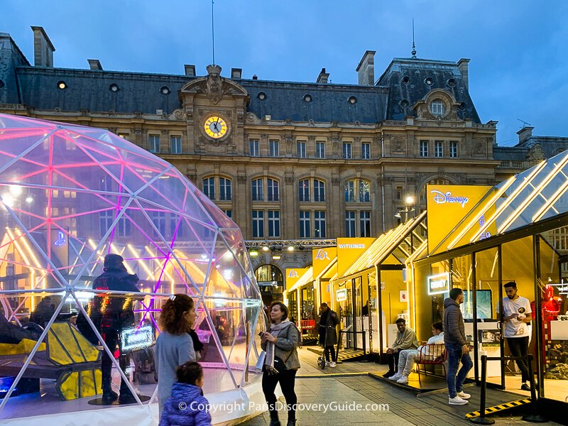 Christmas Market at Gare Saint-Lazare