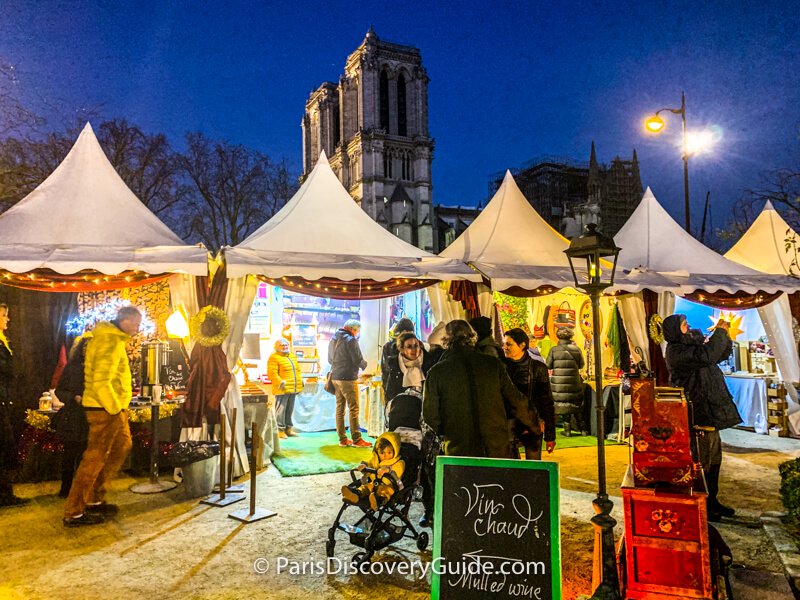 Paris Notre Dame Christmas Market Paris Notre Dame Christmas Market