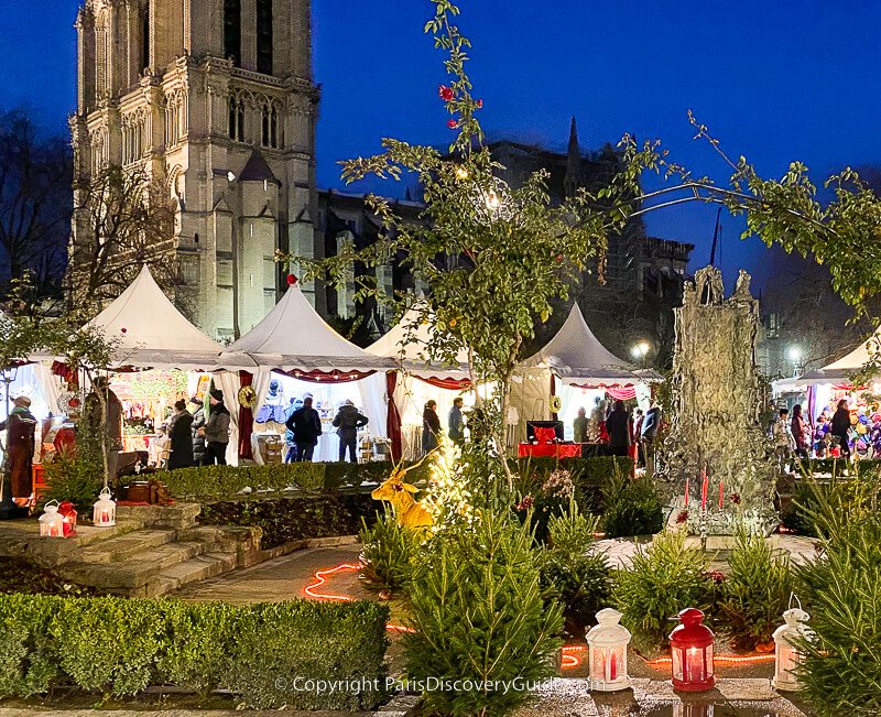 Paris Notre Dame Christmas Market 