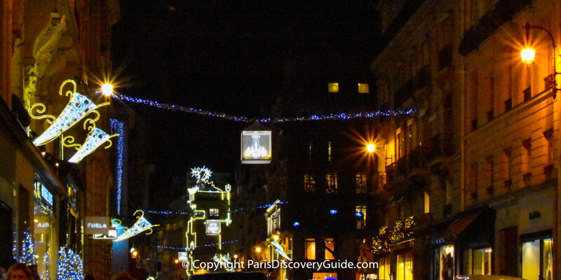 Rue du Faubourg Saint-Honoré Christmas Lights & Decorations Rue du Faubourg Saint-Honoré Christmas Lights & Decorations