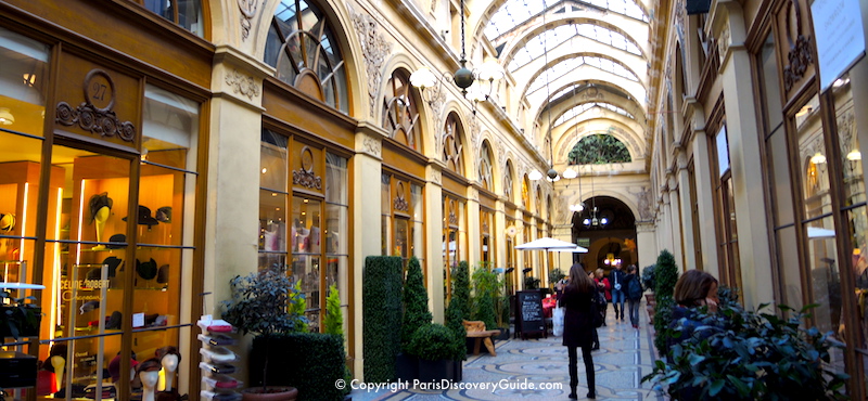 Galerie Vivienne, covered shopping arcade in Paris's 2nd Arrondissement Galerie Vivienne, covered shopping arcade in Paris's 2nd Arrondissement