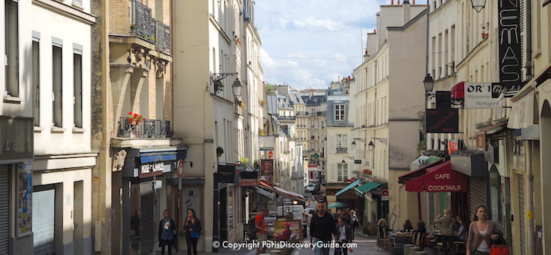 5th Arrondissement street near rue Mouffetard in the Latin Quarter 5th Arrondissement street near rue Mouffetard in the Latin Quarter