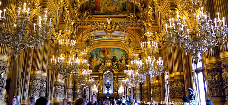 Opéra Garnier (the Paris Opera House), in the 9th Arrondissement Opéra Garnier (the Paris Opera House), in the 9th Arrondissement