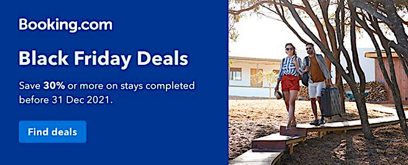 Black Friday sale at Booking.com Black Friday sale at Booking.com