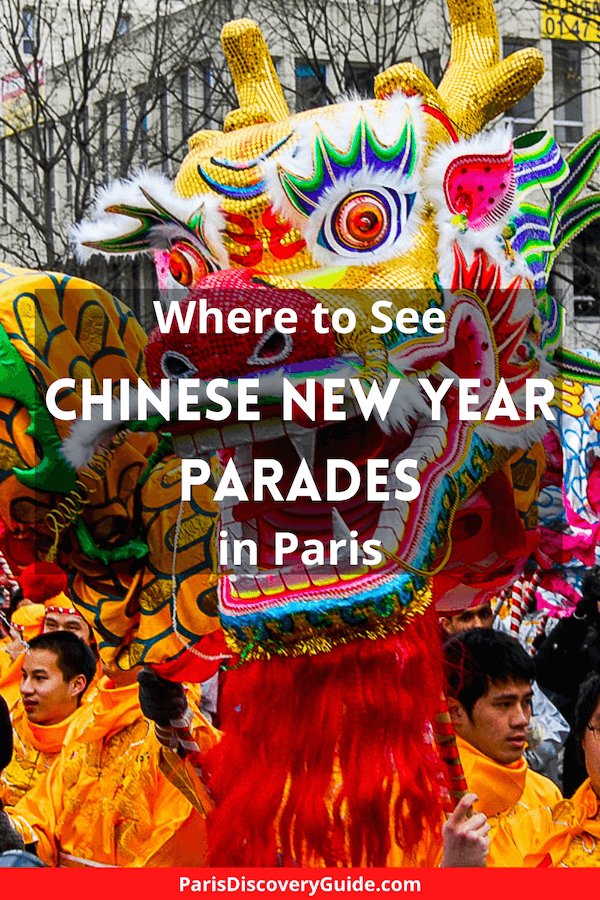 Chinese New Year parade in Paris's largest Chinatown