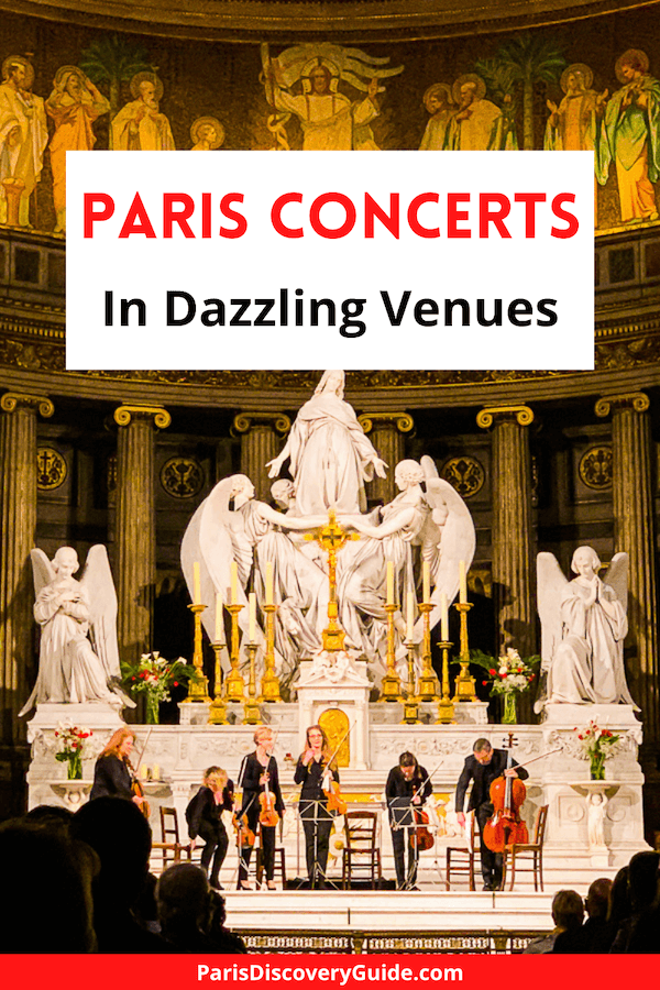 Madeleine Church, popular classical concert site in Paris